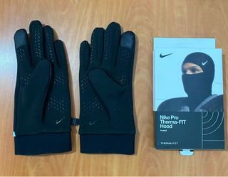 Guantes Nike Therma-Fit Negro/Plata