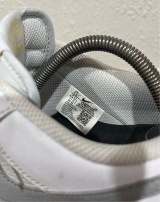 Nike Air Force 1 Gris y Blanco