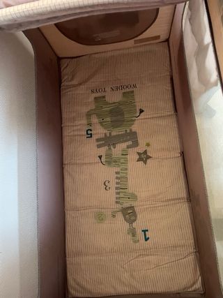 Cuna de viaje MS con cambiador.