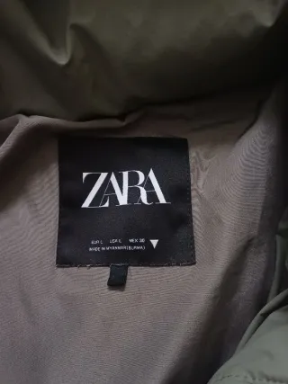 Plumífero Zara talla L