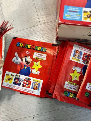 Sobres Super Mario Play Time Stickers Album