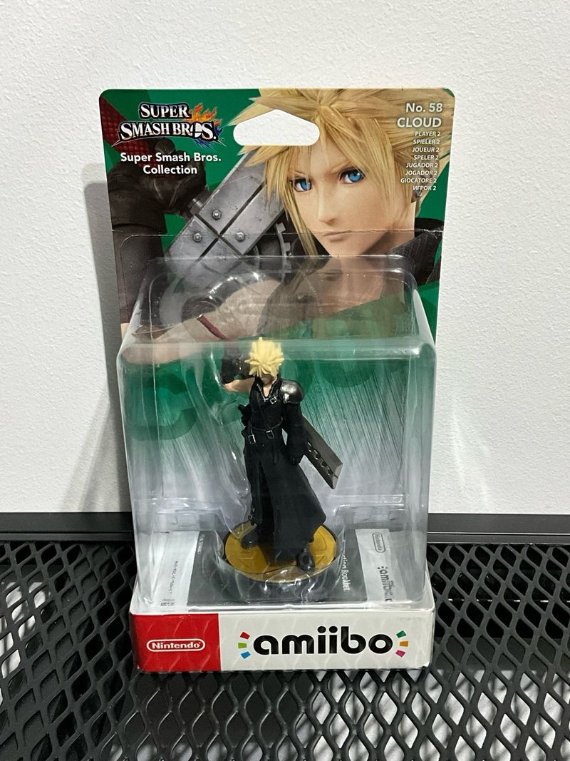 Imagen de Amiibo Nintendo Super Smash Bros. Cloud No. 58