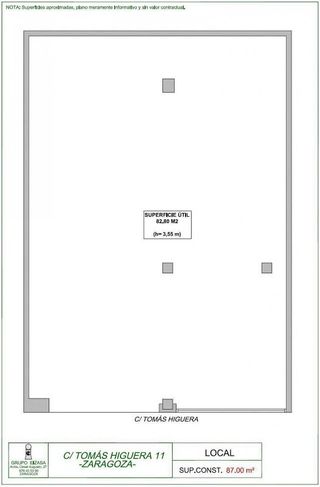 Local comercial en alquiler en Las Fuentes en Zaragoza