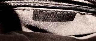 Bolso italiano Piel Cocodrilo Beige y Marrón