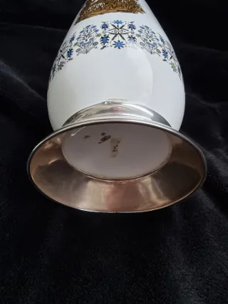 Jarrón Porcelanas Guillen Vintage antiguo Animales