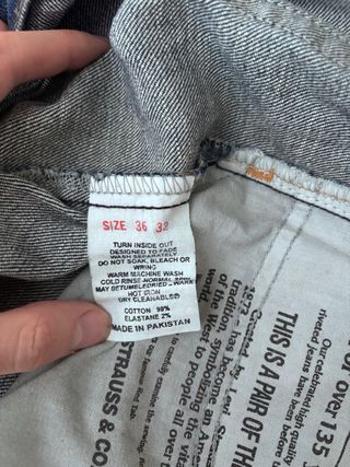 Jeans Levi's Vintage Blu