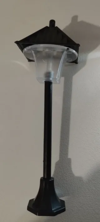 Farol con luz led (casa de muñecas,maquetas)