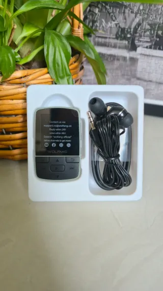 Reproductor MP3 WOLFAN, 64Gb + Bluetooth