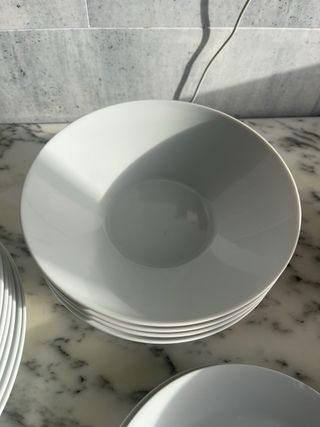 Vajilla Ikea  Blanca