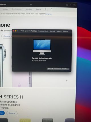 IMAC 27” 2015 Plata