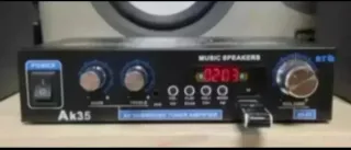 Amplificador Audio AK35 Bluetooth 800W + Mando