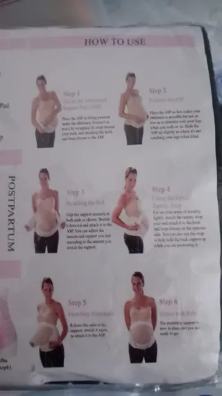 Cinturón Soporte Embarazo Cane baby & mommy