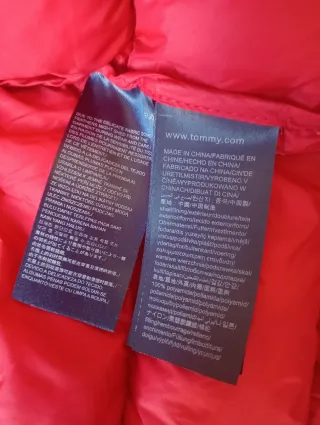 Chaqueta Tommy Hilfiger Roja Talla M