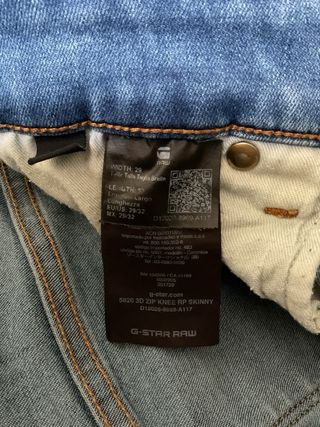 Pantalón vaquero de hombre de G-Star Raw (W29/L32)