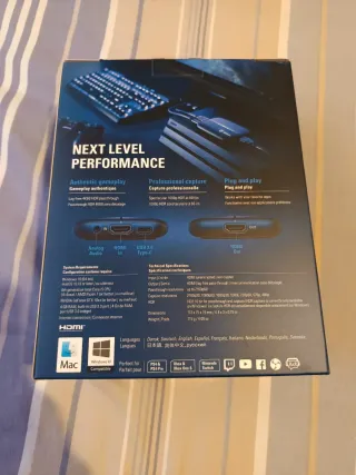 Capturadora Elgato HD60 S+