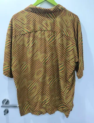 Camisa manga corta estampada de Pull&Bear