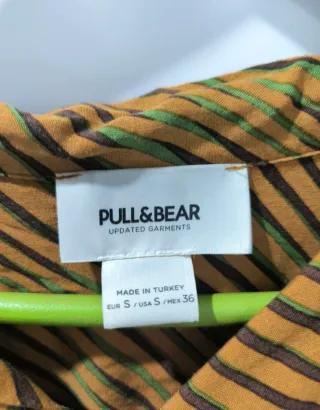 Camisa manga corta estampada de Pull&Bear