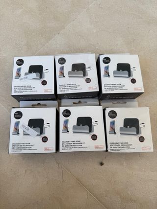 4x HTC One M7 Plata 32GB + Accesorios