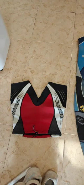 Traje térmico Jetpilot azul y gris