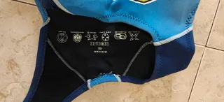 Traje térmico Jetpilot azul y gris