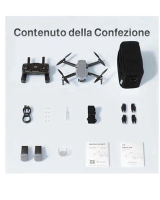 Drone S50 lite 4k con telecomando e accessori