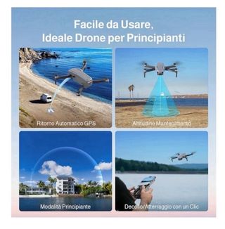 Drone S50 lite 4k con telecomando e accessori