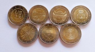 Lote 2 euros años 2023 y 2024 sin circular