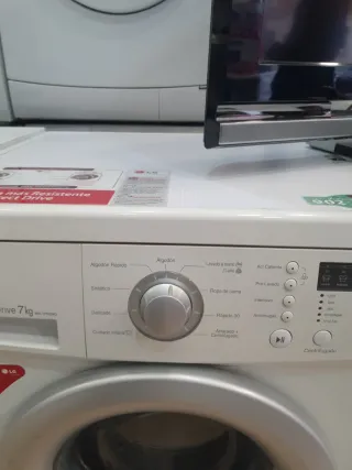 Lavadora LG DirectDrive 7kg