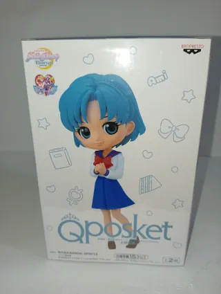 Sailor Moon Eternal Qposket Figure Ami B Bandai