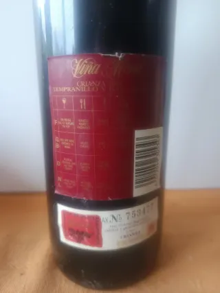 Vino Crianza VIÑA ELENA 1989 D.O RIOJA