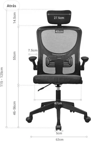 Silla Gaming Mars Gaming MGC-ERGOPLUS Profesional