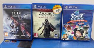 PS4 500GB + 2 Mandos + 9 Juegos + Caja