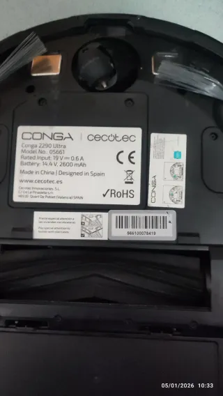 Cecotec Conga 2290 Ultra Robot Aspirador