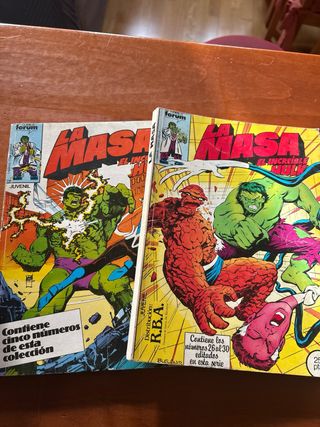 Lote retapados marvel