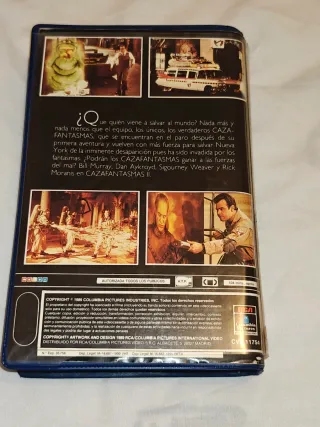 VHS Cazafantasmas II (Español)