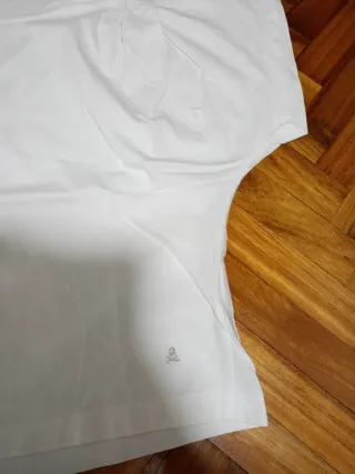 Camiseta Scalpers manga ancha blanca