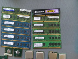 Lote de RAM y Procesadores