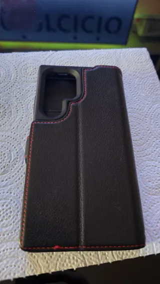 Funda Samsung S24 Ultra Piel Negra