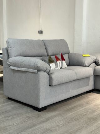 Pack Sofás 3+2 Tela Gris TOTALMENTE NUEVO