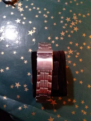 Festina Crono Plata y Blanco