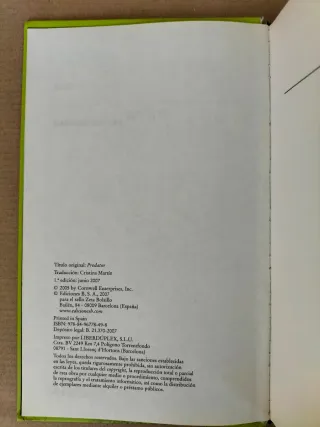Predator. Libro