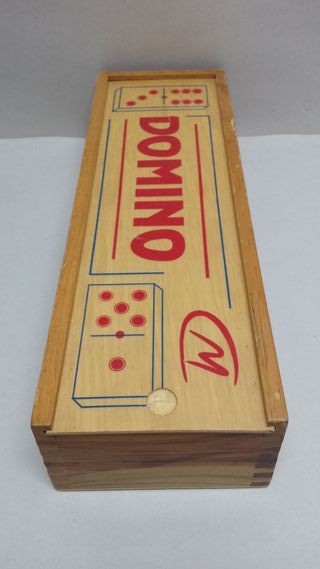 Domino Fichas Grandes Madera