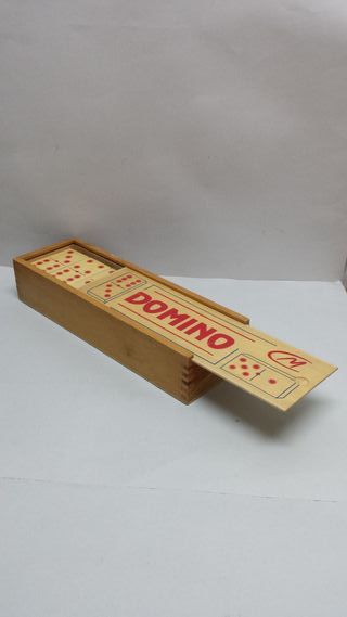 Domino Fichas Grandes Madera