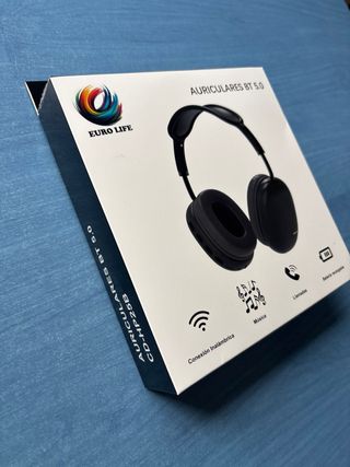 Auriculares Bluetooth 5.0 Euro Life Negros
