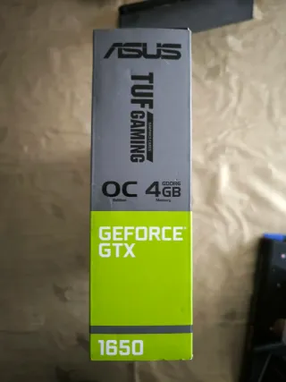 ASUS TUF Gaming GTX 1650 OC 4GB GDDR6