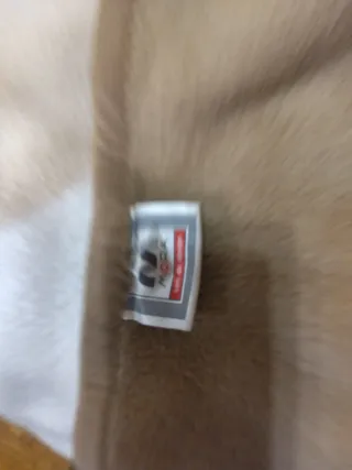 Manta Mora 90cm Fleece Beige/Marrón