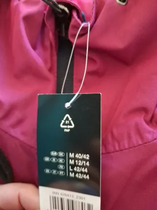 Cazadora nieve mujer rosa y morada. SIN ESTRENAR