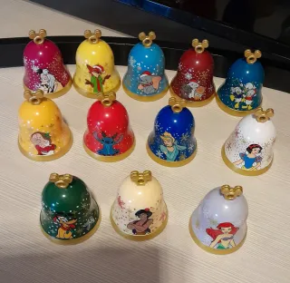 Collezione 12 campanelle Disney