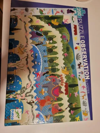 Puzzle Djeco 200 piezas Observación