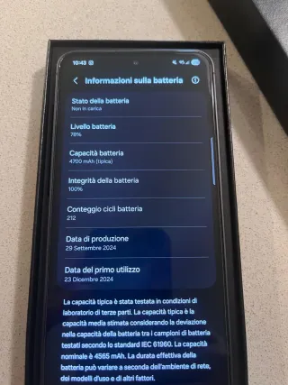 Samsung Galaxy S24 FE 128GB Nero
